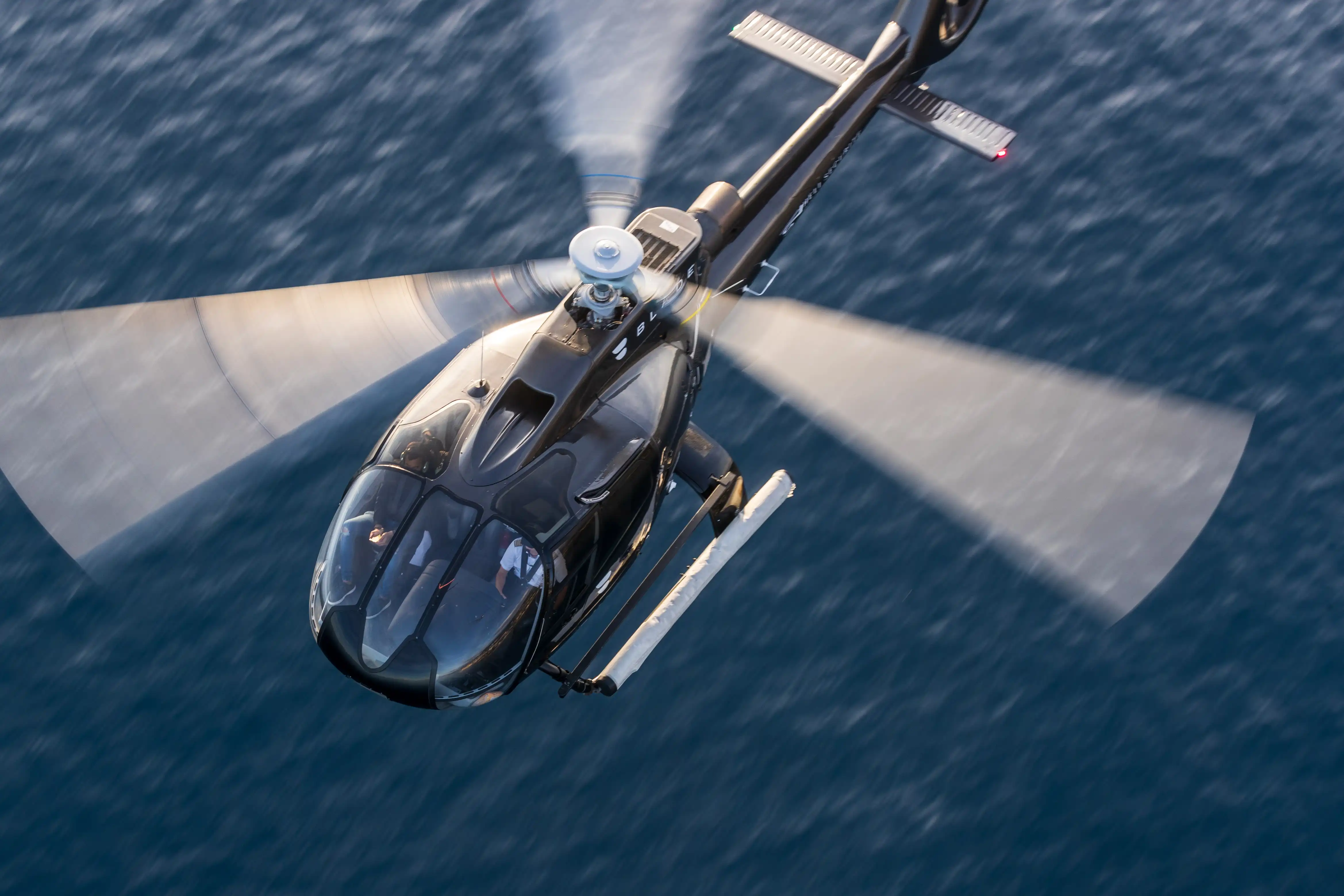 MONACAIR helicopter handling service at Monaco Heliport