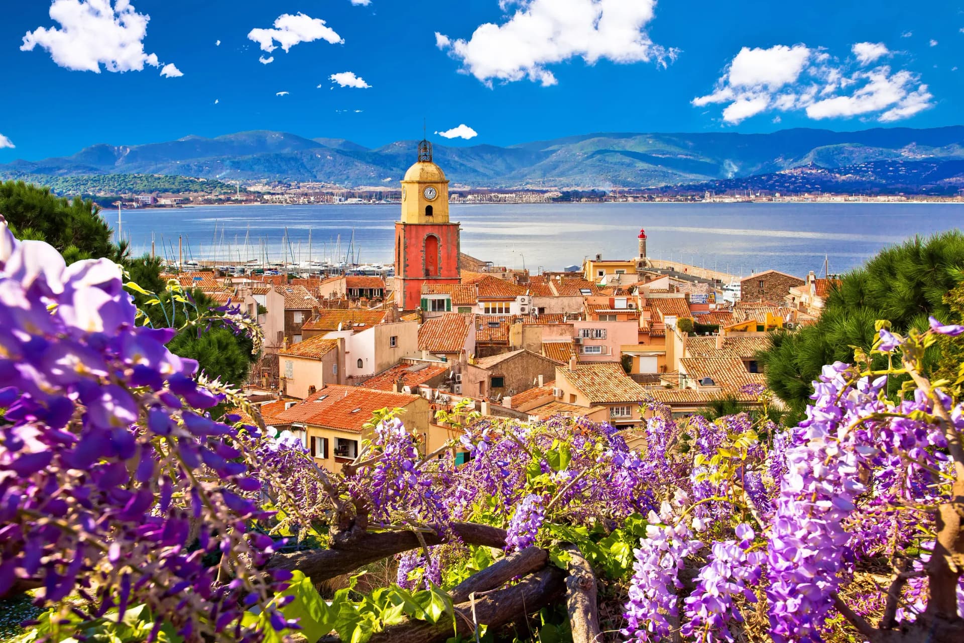 Saint Tropez Image from Above